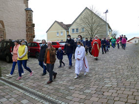 Karfreitgasliturgie und Karfreitagsprozession in Naumburg (Foto: Karl-Franz Thiede)